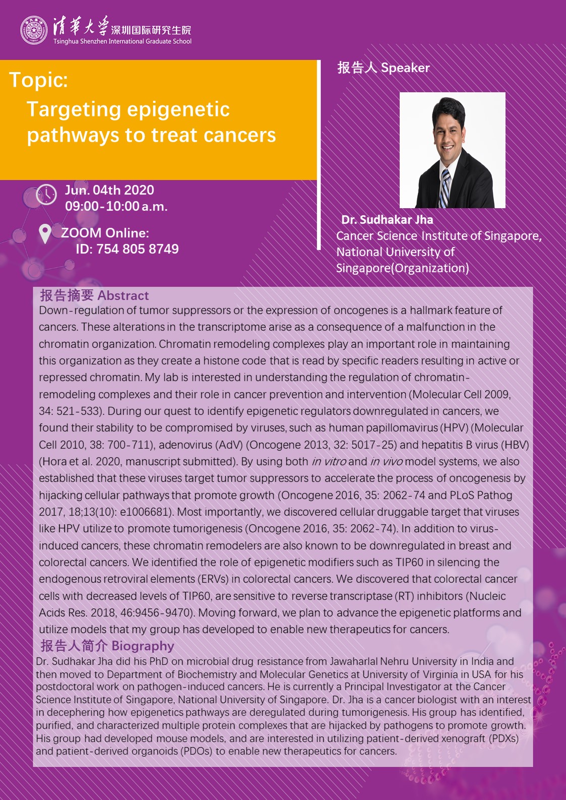  Targeting Epigenetic Pathways To Treat Cancers